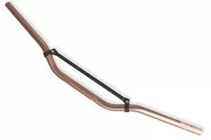 NEW Motorbike Handlebars Braced for Kawasaki ZRX1100 1200 Z750 Z800 Z900 Gold - Picture 1 of 15