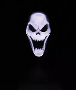 Specter Scream IT Clown Costume Light Up Mask - Picture 1 of 2