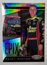 Clint Bowyer 2016 Panini Certified Epix MIRROR SILVER #E14 Nascar #'d /99
