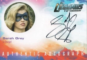 Tarjeta autógrafa DC Legends of Tomorrow temporadas 1 y 2, Sarah Grey (Stargirl) SG - Imagen 1 de 2