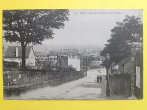 cpa FRANKREICH PARIS Rue de la BONNE, nach SAINT OUEN Clignancourt Butte Montmartre - Bild 1 von 2