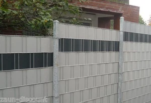 Doppelstabmatten 80m 1230mm anthrazit Gittermatten Stahlgitterzaun Metallzaun - Bild 1 von 10