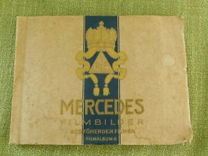 Sammelbilderalbum Mercedes Filmbilder Filmalbum 4!