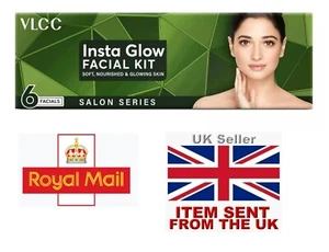 VLCC Salon Series Insta Glow Facial Kit For Glowing Bright Skin 240g+125ml - Picture 1 of 7