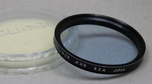 49mm Screw-In Filter SOLIGOR Wratten 82A Blue Color Correction Made in JAPAN - Picture 1 of 1