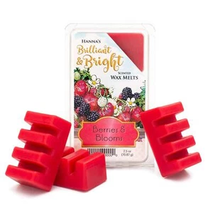 Wax Melts Hanna's Brilliant & Bright Berries & Blooms 2.5oz - Picture 1 of 3