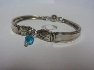 Brazalete Cuchara Plateada Antiguo Cierre Magnético 6511 Talla 6 - 7 - Imagen 1 de 1