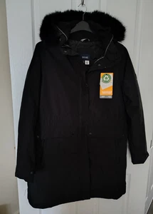 Regatta Womens Sabinka Faux Fur Trim Waterproof Insulated Parka Jacket Coat - Picture 1 of 3