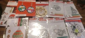 Lote de kits de color y horneado de adornos artesanales de Navidad - Imagen 1 de 4