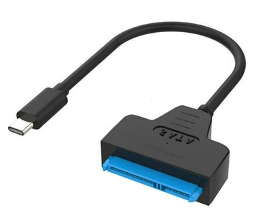 USB-C 3.1 TypC auf SATA III TYPE-C Festplattenadapterkabel Konverter 2,5"SSD/HDD - Bild 1 von 4