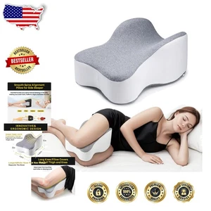 Ergonomisches 14 Zoll Seitenschlaf Kniekissen - Ideal für Komfort und Unterstützung - Bild 1 von 9