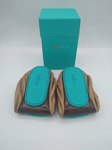 Gavrieli Women's Metallic Gold Leather Teiks Ballet Flats Sz 12 (SEE DISC) - Picture 1 of 8