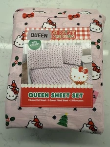Hello Kitty Queen Sheet Set - Picture 1 of 2