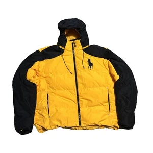 NWT Polo Ralph Lauren Full Zip Puffer Jacket Removable Hood Size XXL Big Pony - Picture 1 of 7