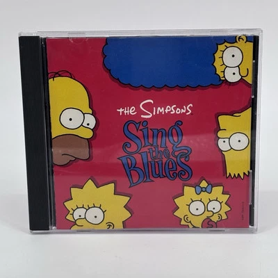 Компакт-диск The Simpsons Sing The Blues 1990 Geffen РЕДКИЙ БОЛЬШЕ НЕ ИЗДАЮЩИЙСЯ включает «Do The Bartman» - Изображение 1 из 3