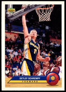 1992-93 Upper Deck McDonald's Detlef Schrempf Indiana Pacers #P17 - Picture 1 of 2