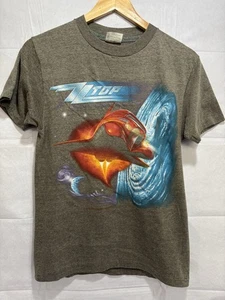 Vintage ZZ Top Shirt Afterburner Tour 1986 Vintage Single Stitch Men’s Medium - Picture 1 of 10
