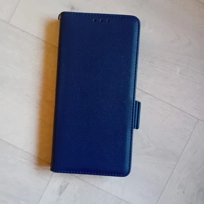 Samsung Galaxy S23 Plus Shockproof Blue Wallet Case | Card Holder | Kickstand - Image 1 of 4