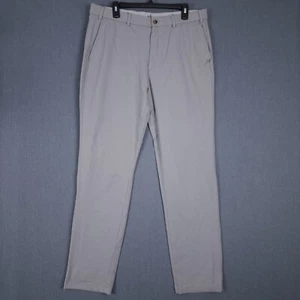 Lauren Ralph Lauren Black Label Golf Pants Mens 36x34 (Fits 36x33) Gray Chinos - Picture 1 of 10