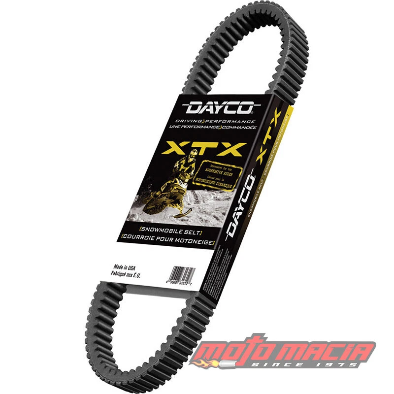 DAYCO  XTX SNOWMOBILE DRIVE BELT Polaris 850 SKS 155" 800 Pro-RMK 155" 800 - Image 1 of 1