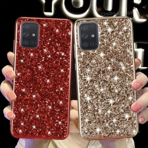 Funda delgada brillante brillante para Samsung Galaxy A15 A35 S22 S23 S24 Ultra 5G cubierta - Imagen 1 de 18