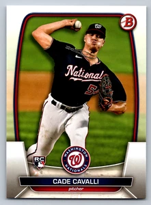 2023 Bowman #94 Cade Cavalli Washington Nationals Rookie RC Baseball Card - Picture 1 of 2