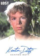 Lost Relics Kenton Duty as Young Jacob Autograph Card
