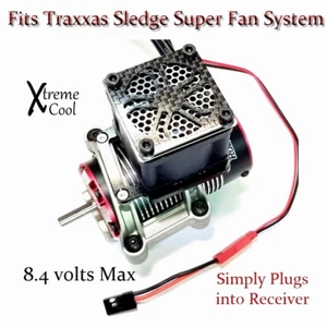 RCP Xtreme Cool Ultimate 8 volt High Speed Fan Fits Traxxas Sledge SUPER FAN - Picture 1 of 21