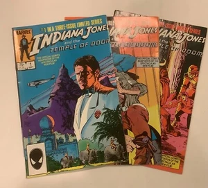 Indiana Jones Temple of Doom -issue #1 -3-First Print- Marvel Comics, 1984 - VG+ - Picture 1 of 15