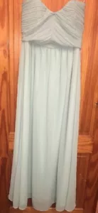 Boohoo Kleid Größe 10 Ärmellos Maxi Neu Etikett Rüschen Ausschnitt - Bild 1 von 11