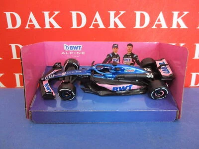 Die cast 1/43 Modellino Auto F1 Renault Alpine A523 2023 E. Ocon NP by Burago - Immagine 1 di 4