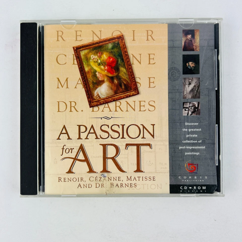 A Passion for Art Multimedia PC Game CD-ROM - Image 1 of 3