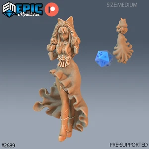 6K Resin 32mm Epic Miniatures North Pole Princess (Medium) for D&D, Role-Play - Picture 1 of 1