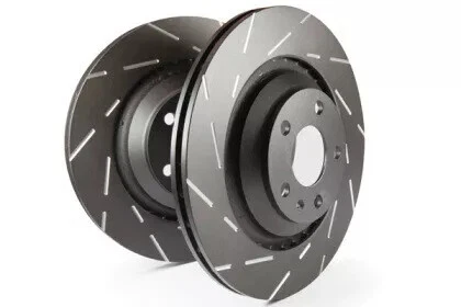 EBC USR Slotted Front Rotors for 2014-2016 Chevrolet Corvette (C7) 6.2L Stingray - Image 1 of 1