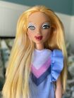 OOAK Repaint My Scene Kennedy Doll w/ Barbie Dress - Doll Stand Not Included