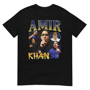 Amir Khan Retro Vintage Official T-Shirt - Picture 1 of 17