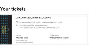 Las Vegas U2 fans - Picture 1 of 1