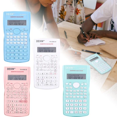SCIENTIFIC CALCULATOR ELECTRONIC 82MS DIGITS SCHOOL EXAMS WORK OFFICE HOME NEW - Image 1 of 4