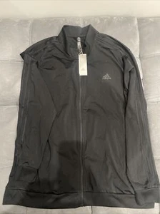 Adidas Men's Essentials Warm-Up 3-Stripes Black -3XL - Picture 1 of 5