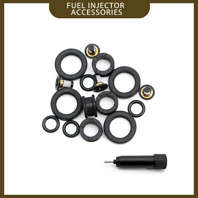 Juego de 4 sellos de reparación de inyector de combustible para Honda S2000 2000-05 FJ799 84212198 16328 Foto 1 de 4