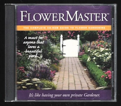 Flower Master Complete Guide to Flower Gardening (CD-ROM, 2003) - Image 1 of 4