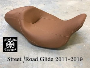 2011-2023 SADDLE TAN Harley Street Glide / Road Glide (Seat Cover Only) - Bild 1 von 7