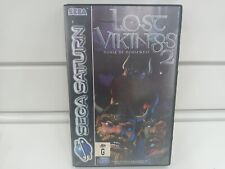 LOST VIKINGS 2: Norse by Norsewest- SEGA SATURN: COMPLETE WITH MANUAL