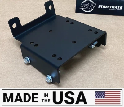 [SR] Heavy Duty ATV Winch Mounting Bracket FOR Suzuki King Quad 450 500 700 750 - Image 1 of 4