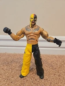 Figura de acción Rey Mysterio Jr. WWE Deluxe Aggression Series 20, 2005 Jakks - Imagen 1 de 6