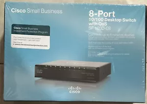 Cisco SF100D-08 8-port 10/100 Desktop Switch SF100D-08 *NEW* - Picture 1 of 2