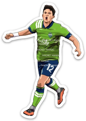 Fredy Montero likeness Magnet - MLS - Soccer - Seattle Sounders FC - Columbia Cover