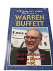 Of Permanent Value: The Story of Warren Buffett/2008 Cosmic Edition/2 volumes HC