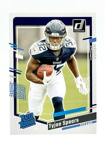 2023 Donruss #396 Tyjae Spears RC Tennessee Titans - Picture 1 of 2