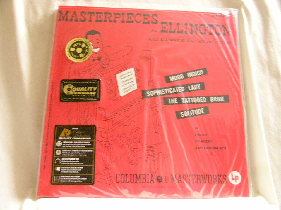 Jazz Masterpieces by Duke Ellington (Vinyl, May-2017, 2 Discs, Analogue Productions)
